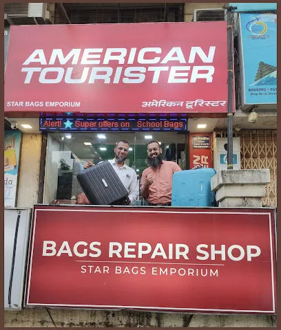 Star Bags Emporium ~ Multi-Brand Trolley Bag | School Bag | Bag Repair | Luggage Cover
